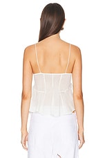 Isabel Marant Anissa Top in White, view 3, click to view large image.