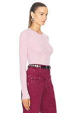 Isabel Marant Mora Top in Candy Pink, view 2, click to view large image.