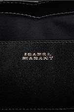 Isabel Marant Vigo Baguette Bag in Black & Gold, view 6, click to view large image.
