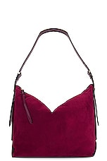Isabel Marant Leyden Large Bag in Plum, view 1, click to view large image.