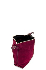 Isabel Marant Leyden Large Bag in Plum, view 5, click to view large image.