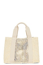 Isabel Marant Aruba Small Bag in Beige, view 3, click to view large image.