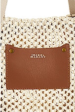 Isabel Marant Aruba Small Bag in Beige, view 6, click to view large image.