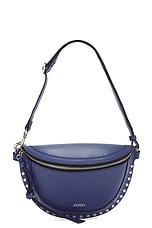 Isabel Marant Skano Shoulder Bag in Faded Blue, view 1, click to view large image.
