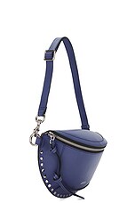 Isabel Marant Skano Shoulder Bag in Faded Blue, view 4, click to view large image.