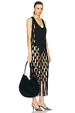 Isabel Marant Oskan Soft Hobo Bag in Black, view 2, click to view large image.