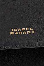 Isabel Marant Oskan Soft Hobo Bag in Black, view 7, click to view large image.
