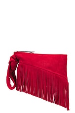 Isabel Marant Faro Clutch in Red, view 1, click to view large image.