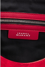 Isabel Marant Faro Clutch in Red, view 6, click to view large image.