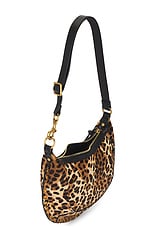 Isabel Marant Oskan Moon Shoulder Bag in Leopard, view 5, click to view large image.