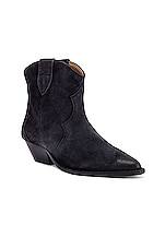 Isabel Marant Dewina Boot in Faded Black, view 2, click to view large image.