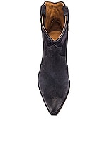 Isabel Marant Dewina Boot in Faded Black, view 4, click to view large image.