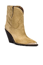 Isabel Marant Leyane Boot in Beige, view 2, click to view large image.