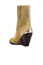 Isabel Marant Leyane Boot in Beige, view 3, click to view large image.