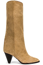 Isabel Marant Rouxy Boot in Beige, view 1, click to view large image.