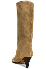 Isabel Marant Rouxy Boot in Beige, view 3, click to view large image.