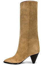 Isabel Marant Rouxy Boot in Beige, view 5, click to view large image.