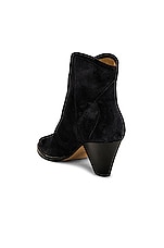 Isabel Marant Darizo Boot in Faded Black, view 3, click to view large image.