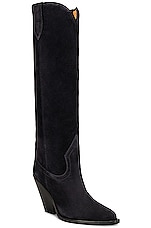 Isabel Marant Lomero Boot in Faded Black, view 2, click to view large image.