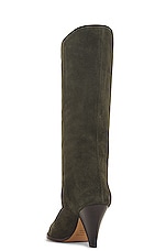 Isabel Marant Rouxy Boot in Khaki, view 3, click to view large image.