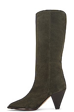 Isabel Marant Rouxy Boot in Khaki, view 5, click to view large image.