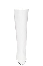 Isabel Marant Liesel Boot in Optical White, view 4, click to view large image.