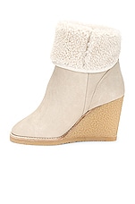 Isabel Marant Totam Shearling Boot in Beige, view 5, click to view large image.