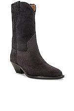 Isabel Marant Dahope Boot in Faded Black, view 2, click to view large image.