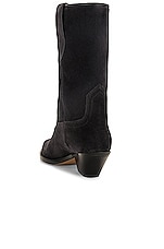 Isabel Marant Dahope Boot in Faded Black, view 3, click to view large image.