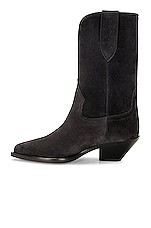 Isabel Marant Dahope Boot in Faded Black, view 5, click to view large image.