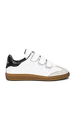 Isabel Marant Beth Sneaker in White, view 1, click to view large image.