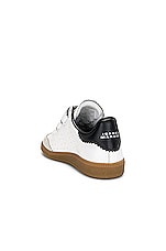 Isabel Marant Beth Sneaker in White, view 3, click to view large image.