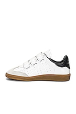 Isabel Marant Beth Sneaker in White, view 5, click to view large image.