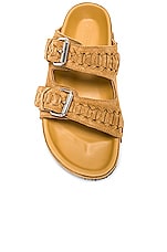 Isabel Marant Lennyo Sandal in Camel, view 4, click to view large image.