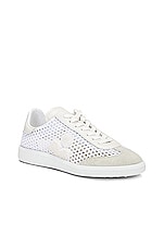 Isabel Marant Bryce Sneaker in White, view 2, click to view large image.