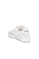 Isabel Marant Bryce Sneaker in White, view 3, click to view large image.