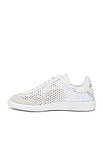 Isabel Marant Bryce Sneaker in White, view 5, click to view large image.