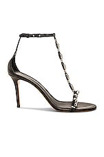 Isabel Marant Einari Sandal in Black, view 1, click to view large image.