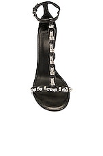 Isabel Marant Einari Sandal in Black, view 4, click to view large image.
