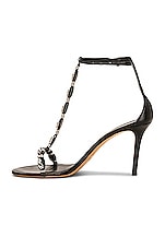 Isabel Marant Einari Sandal in Black, view 5, click to view large image.