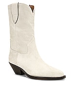 Isabel Marant Dahope Boot in Chalk, view 2, click to view large image.