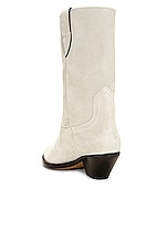 Isabel Marant Dahope Boot in Chalk, view 3, click to view large image.