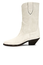 Isabel Marant Dahope Boot in Chalk, view 5, click to view large image.