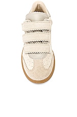 Isabel Marant Beth Sneaker in Ecru, view 4, click to view large image.