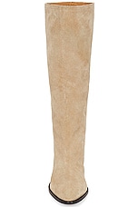Isabel Marant Ririo Boot in Chalk, view 4, click to view large image.