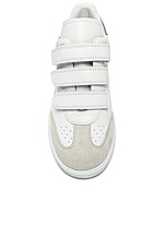 Isabel Marant Beth Sneaker in Silver, view 4, click to view large image.