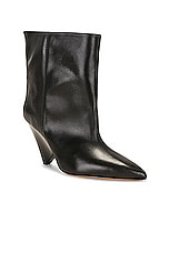 Isabel Marant Miyako Boot in Black, view 2, click to view large image.