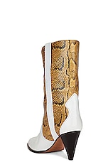 Isabel Marant Witney Boot in Natural & White, view 3, click to view large image.