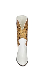 Isabel Marant Witney Boot in Natural & White, view 4, click to view large image.