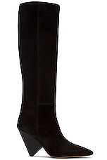 Isabel Marant Lakita Boot in Black, view 1, click to view large image.